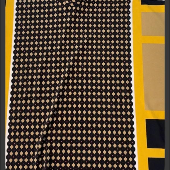 Calvin Klein Sleeveless Geometric Print Cowl Neck Blouse |XL - Picture 8 of 8